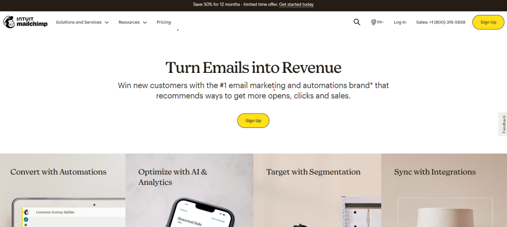 mailchimp email marketing