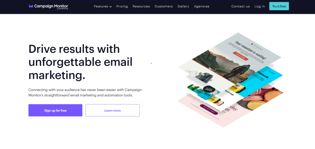 campaign monitor email marketing